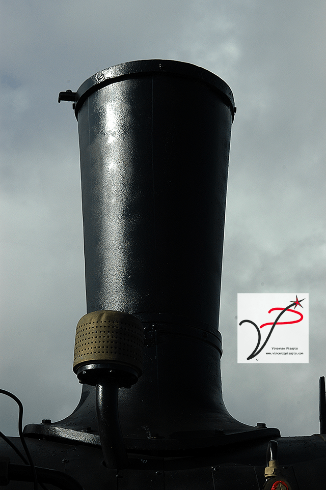 Fumaiolo locomotiva, Polla (SA).